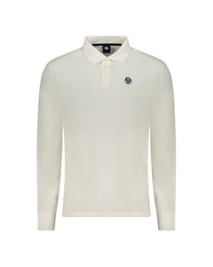 North Sails Witte Katoenen Polo Shirt voor Heren