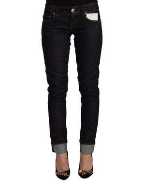 Acht Skinny Jeans Donker Was