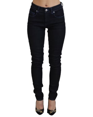 Skinny Donker Gewassen Jeans