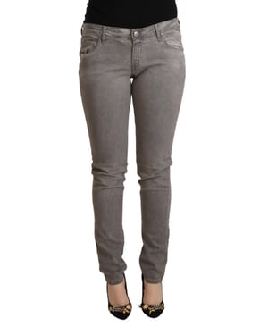 Grijze Rechtaf Jeans Stijl Pan71841