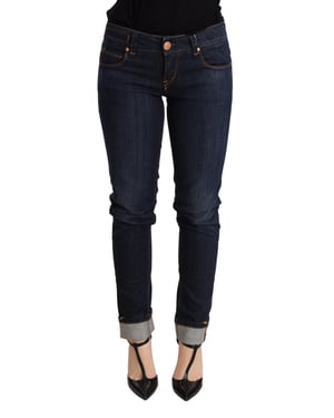 Acht Skinny Jeans Donker Was