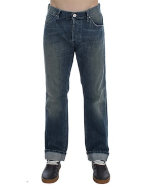 Versleten Rechte Jeans
