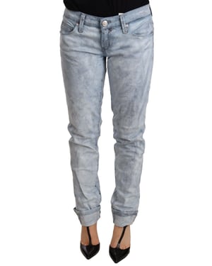 Acht Skinny Acid Wash Jeans
