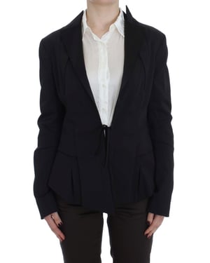 Op maat gemaakte Blazer Met Lange Mouwen en Achterriem