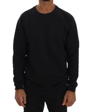 Daniele Alessandrini Blauwe Crewneck Katoenen Trui
