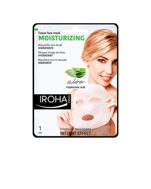 Iroha Nature Hydraterend Tissue Gezichtsmasker - Aloë Vera 1 Eenheid