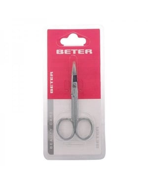 Beter Verchroomde Gebogen Manicure Schaar 9 Cm