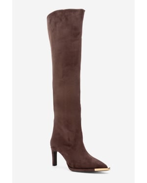 Vody Overknee Stiletto Laars met Rits (Dames)