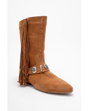 Selora Leren Gesp Western Boot