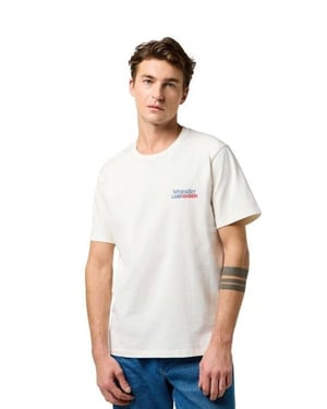 Wrangler - Americana Tshirt - White