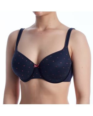 DALIA Dames Plus Size Ondersteunende Gevoerde Beha