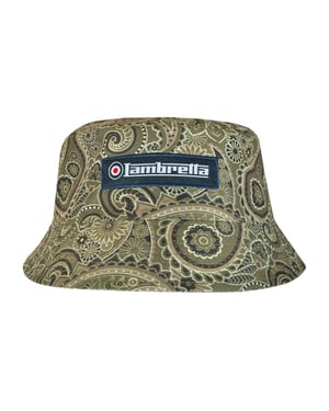 Lambretta Paisley emmerhoed (Kaki Groen)