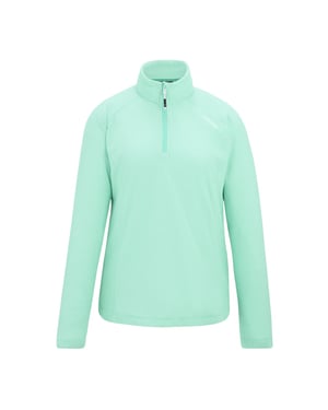 Regatta - Geweldige Outdoor Dames Montes Half Zip Fleece Top (Ijsgroen)