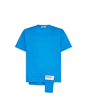Ambush Blauwe Katoenen T-Shirt