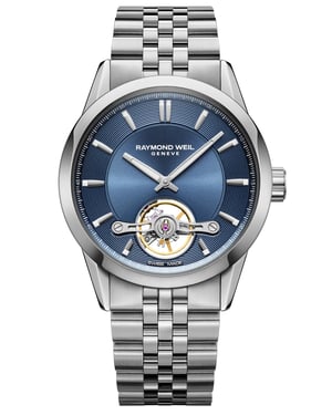 Raymond Weil Freelancer Heren Horloge Zilverkleurig 2781-ST-50051