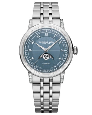Raymond Weil Millesime Dames Horloge Zilverkleurig 2145-STS-05511