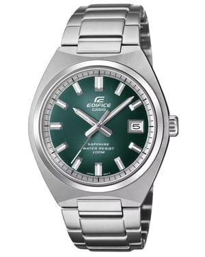 Casio Edifice Heren Horloge Zilverkleurig EFB-109D-3AVEF