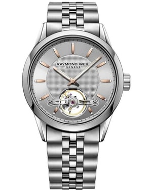 Raymond Weil Freelancer Heren Horloge Zilverkleurig 2780-ST5-65001