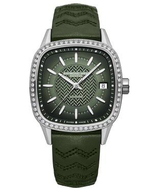 Raymond Weil Freelancer Dames Horloge Groen 2490-SCS-52051