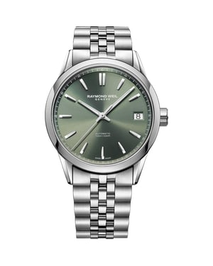 Raymond Weil Freelancer Heren Horloge Zilverkleurig 2741-ST-52001