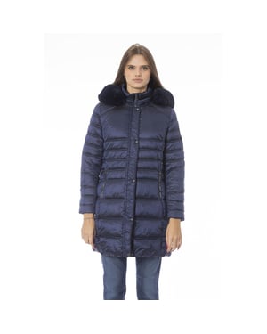 Baldinini Trend Lichtblauwe Polyester Jassen & Mantel