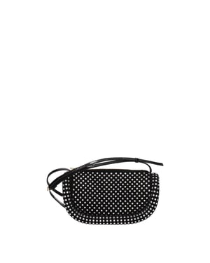 JW Anderson Zwarte Leren Schoudertas