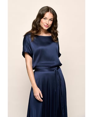 Martha Top Navy