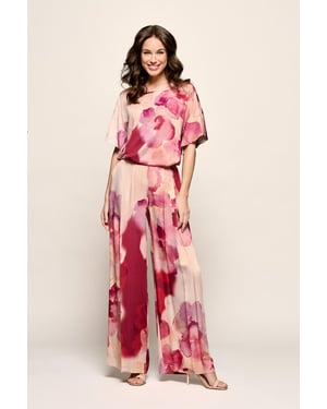 Abigail Print Top Roze