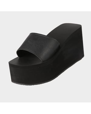 Originele zwarte teenslipper