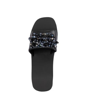 Zwarte Amazon sandalen/slippers zwart