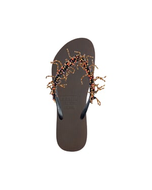 Bahia Zalm Flip Flop koffie