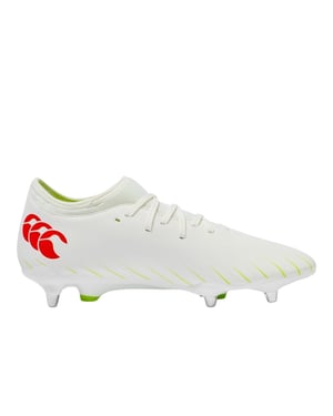 Canterbury Heren Speed Falcon Team Zachte Grond Voetbalschoenen (Wit/oranje)