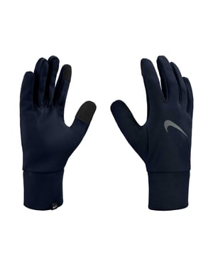 Nike Heren Fleece Therma-Fit Handschoenen (Marine)