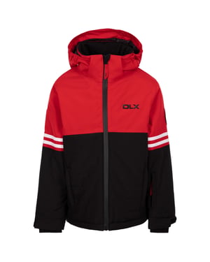 Trespass Leonard ski-jas voor kinderen (Zwart/Rood)