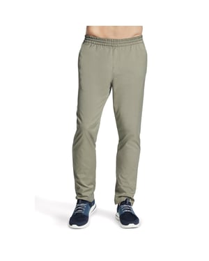Skechers Performance Pant Downtown Classic Polyester Heren Olijfgroene Joggingbroek