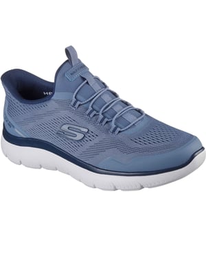 Skechers Summits Top Rate Textiel Heren Slate Sneakers