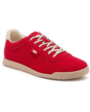 Rocket Dog Bertie Pella Textiel Dames Rode Sneakers