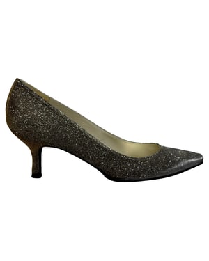Stuart Weitzman Power 50 Puntige Pumps in Goud Glitter