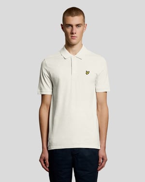 Fijn Katoenen Slub Polo Shirt