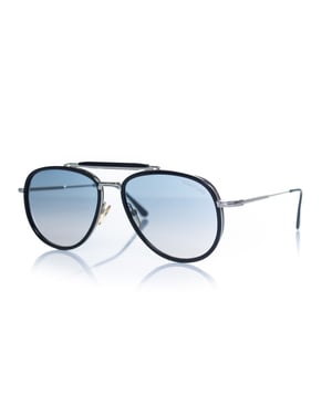 Tom Ford, zwarte metalen Tripp aviator