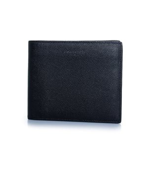 Saint Laurent, gegraveerdeleren portefeuille
