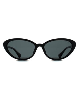 Ralph by Ralph Lauren RA5338U 500187 glanzend zwart grijs gradiënt zonnebril