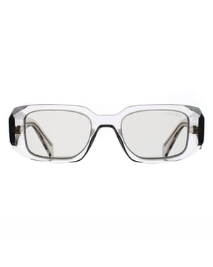 Prada PR17WS 12R30B transparant grijs lichtgrijze zonnebril