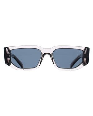 Prada PR09ZS 18S09T transparante asfalt donkergrijze zonnebril