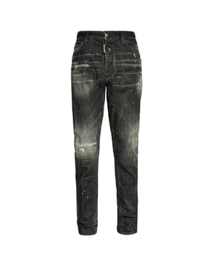 Dsquared2 Cool Guy Slim Fit Jeans Zwart