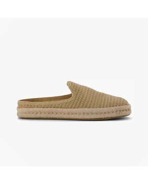 Toms Santiago Muileh Mannelijke Muilen Sandalen Beige
