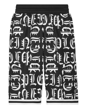 Basket Jogging Shorts Gothic Plein