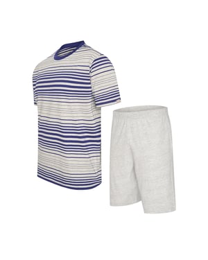 Cappuccino Italia Pyjama Venezia Pyjama Blauw