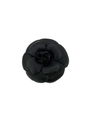 Chanel Vintage Stof Broche Camelia