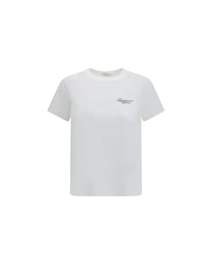 Givenchy Witte Katoenen T-Shirt